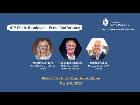 ICP Chair Handover - Press Conference ICP Chair Handover - Press Conference